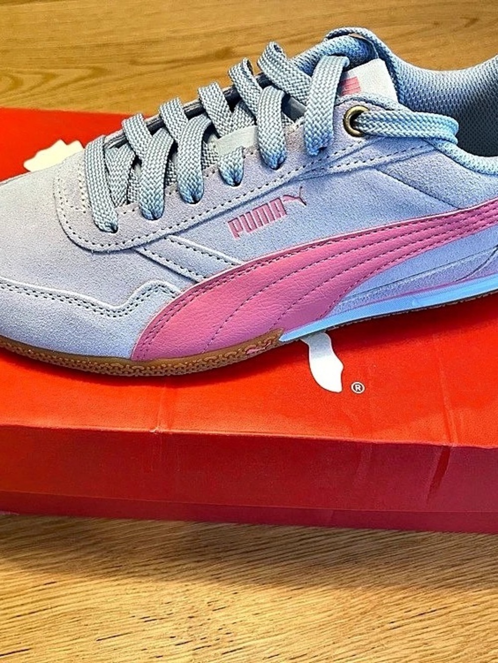 Puma Bella Donna SD Women's Sneakers Blue & Pink US 6.5